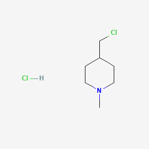 molecular formula C7H15Cl2N B1592002 4-(氯甲基)-1-甲基哌啶盐酸盐 CAS No. 1182284-45-2