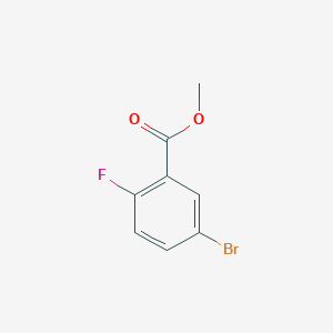 molecular formula C8H6BrFO2 B1592005 5-溴-2-氟苯甲酸甲酯 CAS No. 57381-59-6
