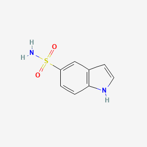 molecular formula C8H8N2O2S B1592008 1H-吲哚-5-磺酰胺 CAS No. 3074-27-9