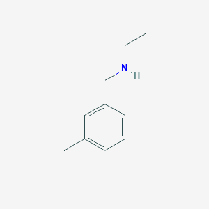 molecular formula C11H17N B1592024 N-乙基-3,4-二甲基苄胺 CAS No. 39180-83-1