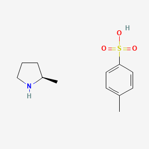 molecular formula C12H19NO3S B1592026 (R)-2-甲基吡咯烷甲苯磺酸酯 CAS No. 204387-55-3