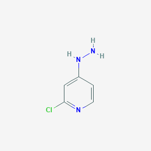 molecular formula C5H6ClN3 B1592032 2-Chloro-4-hydrazinopyridine CAS No. 700811-29-6