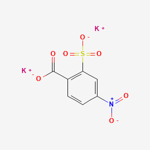 molecular formula C7H4KNO7S B1592033 2-Carboxy-5-nitrobenzenesulfonic acid potassium salt CAS No. 5344-48-9