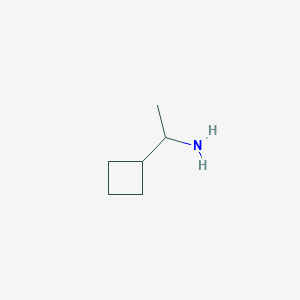 molecular formula C6H13N B1592035 1-环丁基乙-1-胺 CAS No. 60637-96-9
