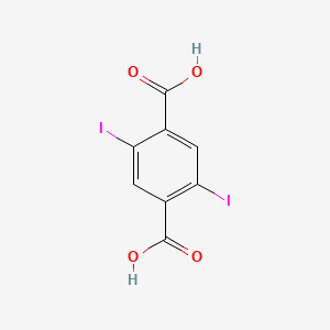 molecular formula C8H4I2O4 B1592038 2,5-Diiodoterephthalic acid CAS No. 20856-80-8