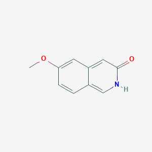 molecular formula C10H9NO2 B1592041 6-Methoxy-3(2H)-isoquinolinone CAS No. 51463-14-0