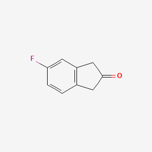 molecular formula C9H7FO B1592043 5-Fluoro-2-indanone CAS No. 57584-69-7