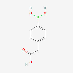 molecular formula C8H9BO4 B1592053 2-(4-硼苯基)乙酸 CAS No. 90111-58-3