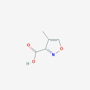 molecular formula C5H5NO3 B1592054 4-Methylisoxazole-3-carboxylic acid CAS No. 215872-46-1