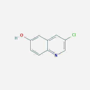 molecular formula C9H6ClNO B1592057 3-氯喹啉-6-醇 CAS No. 696612-04-1