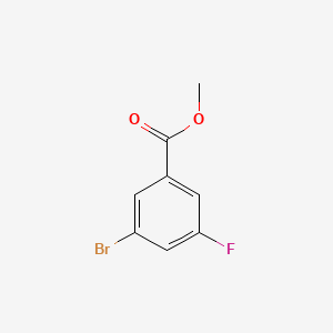 molecular formula C8H6BrFO2 B1592058 Methyl 3-bromo-5-fluorobenzoate CAS No. 334792-52-8