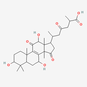 molecular formula C30H44O8 B1592065 灵芝酸G CAS No. 98665-22-6