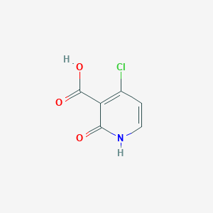 molecular formula C6H4ClNO3 B1592073 4-Chloro-2-hydroxynicotinic acid CAS No. 605661-82-3