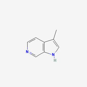 molecular formula C8H8N2 B1592080 3-甲基-1H-吡咯并[2,3-C]吡啶 CAS No. 25796-95-6