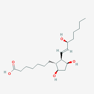 molecular formula C20H36O5 B159212 11beta-Prostaglandin F1beta CAS No. 37785-86-7