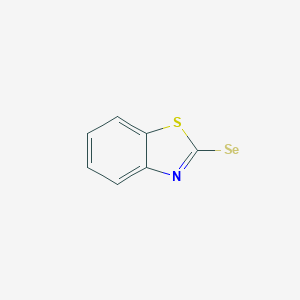 molecular formula C7H4NSSe B159213 2-苯并噻唑硒醇 CAS No. 10200-72-3
