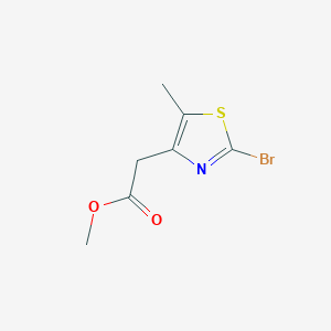 molecular formula C7H8BrNO2S B1592148 2-溴-5-甲基噻唑-4-羧酸乙酯 CAS No. 56355-62-5