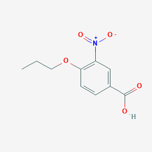 molecular formula C10H11NO5 B1592154 3-硝基-4-丙氧基苯甲酸 CAS No. 35288-44-9