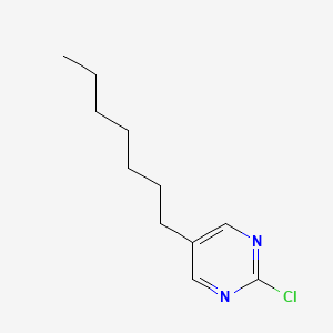 B1592155 2-Chloro-5-heptylpyrimidine CAS No. 221641-56-1