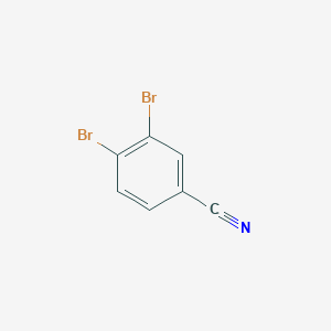 molecular formula C7H3Br2N B1592162 3,4-二溴苯甲腈 CAS No. 188984-35-2