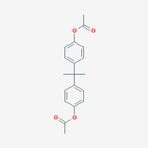 molecular formula C19H20O4 B159217 双酚A二乙酸酯 CAS No. 10192-62-8