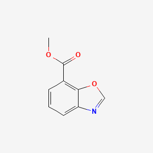 molecular formula C9H7NO3 B1592183 Methyl benzo[d]oxazole-7-carboxylate CAS No. 1086378-35-9