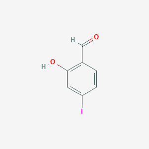 molecular formula C7H5IO2 B1592207 2-Hydroxy-4-iodobenzaldehyde CAS No. 38170-02-4