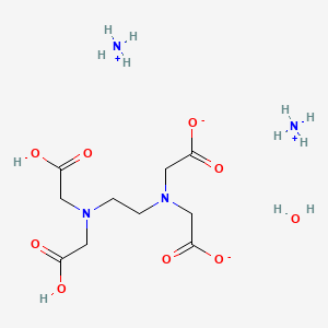 molecular formula C10H24N4O9 B1592228 乙二胺四乙酸二铵一水合物 CAS No. 304675-80-7