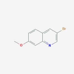 molecular formula C10H8BrNO B1592232 3-溴-7-甲氧基喹啉 CAS No. 959121-99-4
