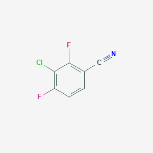 molecular formula C7H2ClF2N B1592238 3-Chloro-2,4-difluorobenzonitrile CAS No. 887267-38-1