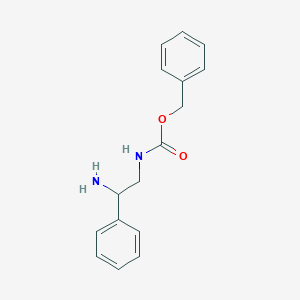 B1592263 Benzyl N-(2-amino-2-phenylethyl)carbamate CAS No. 1041261-05-5