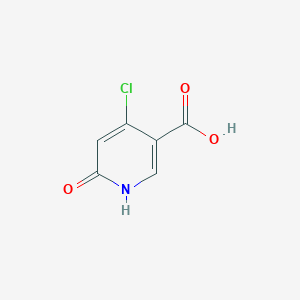 molecular formula C6H4ClNO3 B1592265 4-氯-6-羟基烟酸 CAS No. 73038-85-4