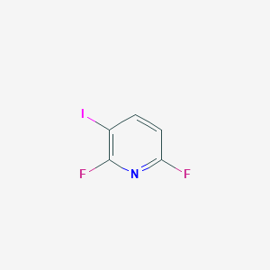 molecular formula C5H2F2IN B1592272 2,6-二氟-3-碘吡啶 CAS No. 685517-67-3