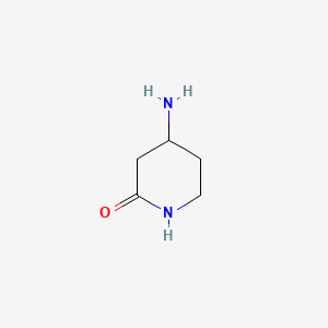 molecular formula C5H10N2O B1592275 4-氨基哌啶-2-酮 CAS No. 5513-66-6