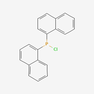 molecular formula C20H14ClP B1592284 二(1-萘基)氯化膦 CAS No. 36042-99-6