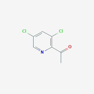 B1592298 1-(3,5-Dichloropyridin-2-YL)ethanone CAS No. 141454-65-1