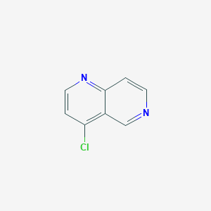molecular formula C8H5ClN2 B1592299 4-氯-1,6-萘啶 CAS No. 6861-84-3