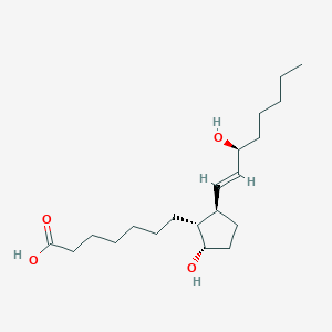 molecular formula C20H36O4 B159231 11-脱氧前列腺素 F1α CAS No. 37785-98-1