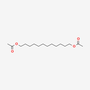 molecular formula C16H30O4 B1592311 1,12-二乙酰氧基十二烷 CAS No. 42236-50-0