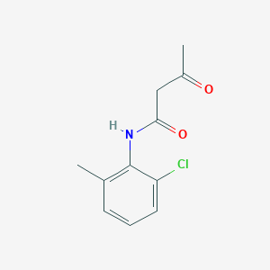 molecular formula C11H12ClNO2 B1592360 N-(2-氯-6-甲基苯基)-3-氧代丁酰胺 CAS No. 91089-62-2