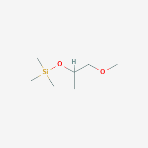 molecular formula C7H18O2Si B1592361 (1-甲氧基-2-丙氧基)三甲基硅烷 CAS No. 55816-62-1