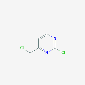 molecular formula C5H4Cl2N2 B1592385 2-Chloro-4-(chloromethyl)pyrimidine CAS No. 944902-31-2