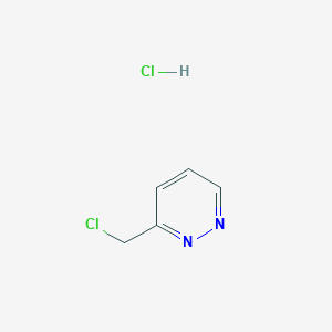 molecular formula C5H6Cl2N2 B1592399 3-(Chloromethyl)pyridazine hydrochloride CAS No. 27349-66-2