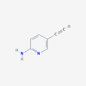 molecular formula C7H6N2 B1592419 5-乙炔基吡啶-2-胺 CAS No. 82454-61-3