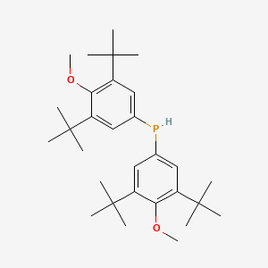 molecular formula C30H47O2P B1592431 双(3,5-二叔丁基-4-甲氧苯基)膦 CAS No. 1173023-24-9