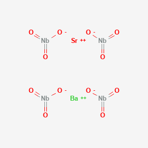molecular formula BaNb4O12S B1592445 钡锶铌酸盐 CAS No. 37185-09-4