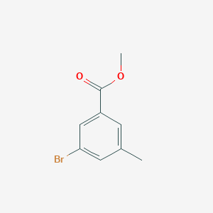 molecular formula C9H9BrO2 B1592493 3-溴-5-甲基苯甲酸甲酯 CAS No. 478375-40-5