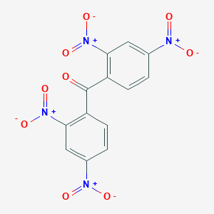 molecular formula C13H6N4O9 B015925 2,2',4,4'-Tetranitrobenzophenone CAS No. 71535-97-2