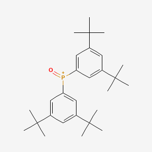 molecular formula C28H42OP+ B1592501 Bis(3,5-di-tert-butylphenyl)phosphine oxide CAS No. 325773-65-7