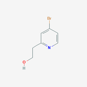 molecular formula C7H8BrNO B1592502 2-(4-Bromopyridin-2-YL)ethanol CAS No. 98280-12-7
